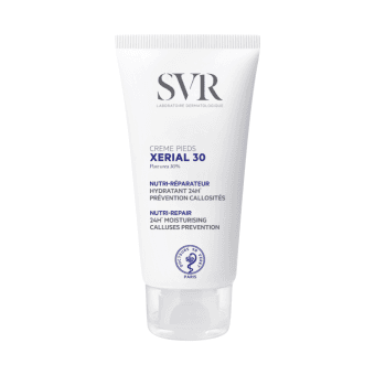 SVR kojų kremas su šlapalu pėdų minkštinimui ir nuospaudų profilaktikai XERIAL 30 CREME PIEDS, 50 ml