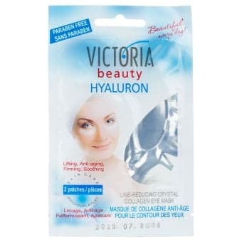 VICTORIA BEAUTY paakių kaukė su kristaliniu kolagenu, 2 vnt.