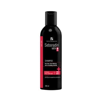 SEBORADIN  šampūnas vyrams nuo plaukų slinkimo MEN, 200 ml