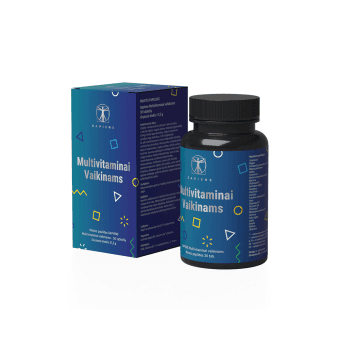 SAPIENS multivitaminai vaikinams (paaugliams), 30 tablečių