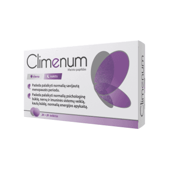 CLIMENUM, 58 dengtos tabletės