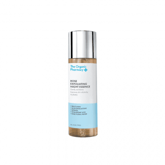 THE ORGANIC PHARMACY rožių eksfoliuojanti esencija nakčiai ROSE EXFOLIATING NIGHT ESSENCE, 150 ml