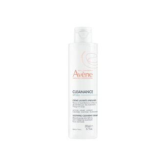 EAU THERMALE  AVENE kreminis prausiklis riebiai odai CLEANANCE HYDRA, 200 ml
