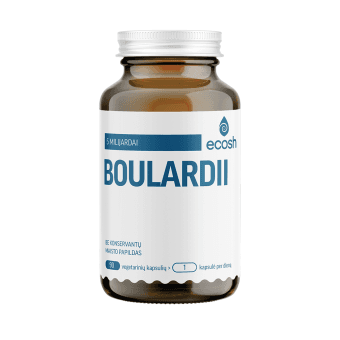 ECOSH BOULARDII, 250 MG, 90 kapsulių