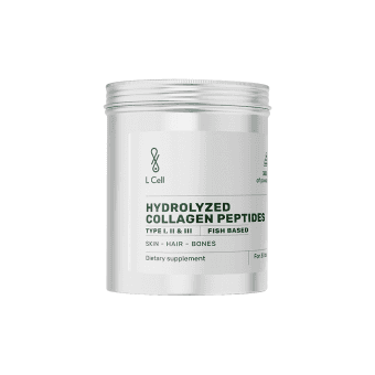 L CELL Hidrolizuoti kolageno peptidai (jūriniai), 300 g