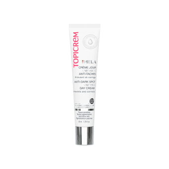 TOPICREM, skaistinamasis, šviesinamasis kremas SPF50, MELA, 50 ml