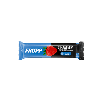 YUMYUM liofilizuotų braškių batonėlis FRUPP, 10 g