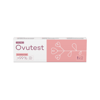 SIROMED srovinis ovuliacijos testas OVUTEST, 2 vnt.