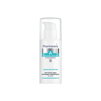 PHARMACERIS A, SENSI RELASTINE kremas jautriai, brandžiai odai, SPF30, 50 ml