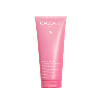 CAUDALIE kūno prausiklis ROSE DE VIGNE SHOWER GEL, 200 ml