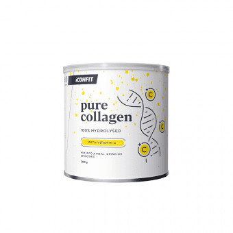 ICONFIT Kolagenas + Vitaminas C,  Nearomatizuotas, 300 g
