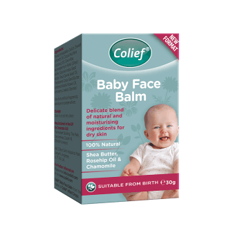 COLIEF veido tepalas kūdikiams BABY FACE BALM, 30 g