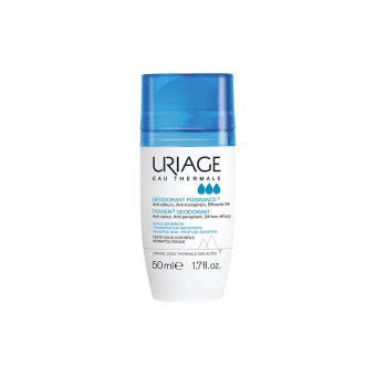 URIAGE rutulinis dezodorantas-antiperspirantas POWER 3, bekvapis, 50 ml
