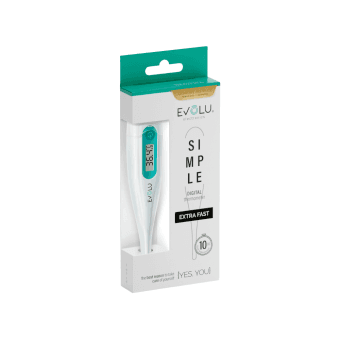 EVOLU SIMPLE termometras, 1 vnt.