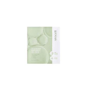 AROCELL lakštinė veido kaukė su pantenoliu, CICA REPAIR PANTHENOL GEL MASK, 1 vnt, 25 g