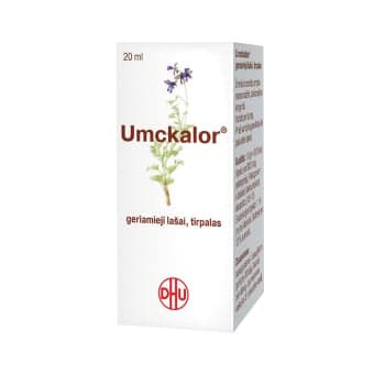 UMCKALOR, geriamieji lašai, tirpalas, N1