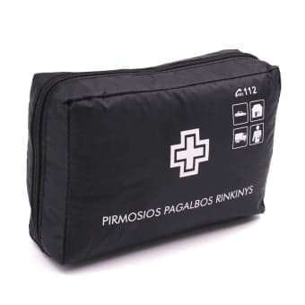 Pirmosios pagalbos rinkinys PVC dėkle (nauja sudėtis), 1 vnt.