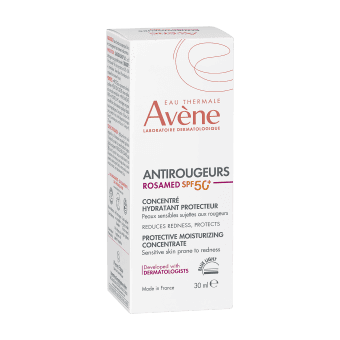 EAU THERMALE AVENE ROSAMED SPF 50+ apsauginis drėkinamasis koncentratas, 30 ml