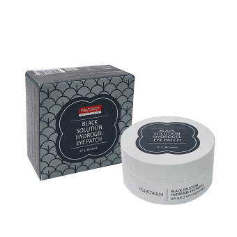 PUREDERM paakių kaukė BLACK SOLUTION, 60 vnt.