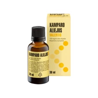 KAMPARO ALIEJUS VALENTIS, 30 ml, odos tirpalas, N1