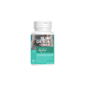 ACORUS BALANCE skaidulos SLIM DETOX FIBER, 100 kapsulių
