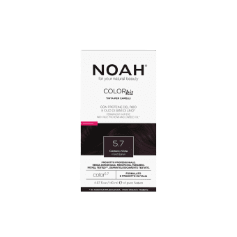 NOAH ilgalaikiai plaukų dažai, Color Kit 5.7, Violet Brown, 140 ml