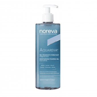 NOREVA drėkinantis putojantis gelis AQUAREVA, 400 ml