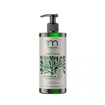 MARGARITA COSMOS ORGANIC dušo želė sandalmedžio aromato 400 ml, 400 ml