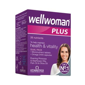 WELLWOMAN PLUS OMEGA 3-6-9, 28 kapsulės + tabletės