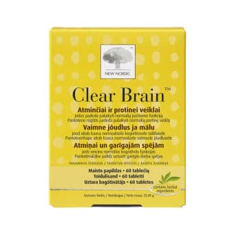 CLEAR BRAIN, 60 tablečių