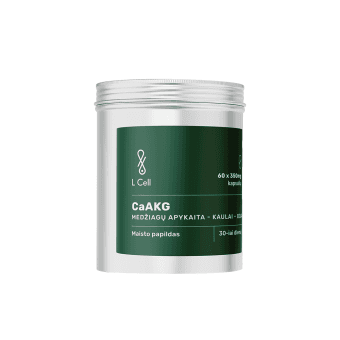 L CELL CaAKG kapsulės 350 mg, 60 kapsulių