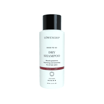 LOWENGRIP maitinamasis sausas šampūnas GOOD TO GO, jazminų ir gintaro aromato, 100 ml