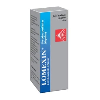 LOMEXIN, 2g/100ml, 30ml, odos purškalas, tirpalas, N1