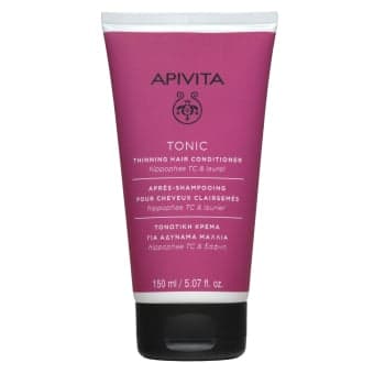 APIVITA tonizuojamasis kondicionierius slenkantiems plaukams, 150 ml