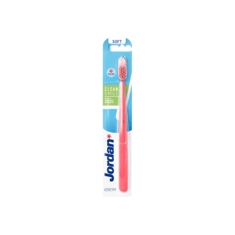 JORDAN dantų šepetėlis CLEAN SMILE, minkštas, 1 vnt.