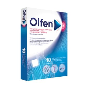 OLFEN, 140 mg, vaistinis pleistras, N10