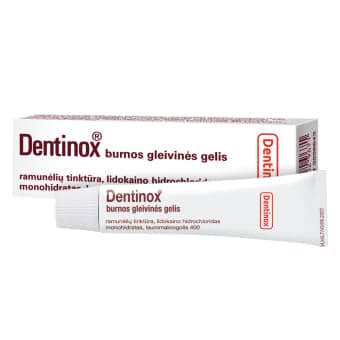 DENTINOX, 10 g, burnos gleivinės gelis, N1