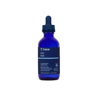 TRACE MINERALS skysta joninė geležis su mineralais, 56 ml