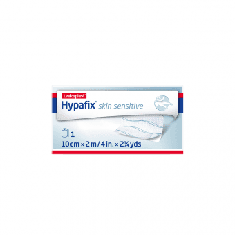 HYPAFIX® SKIN SENSITIVE Silikonu dengtas neaustinis pleistras ritinėlyje, 1 vnt.