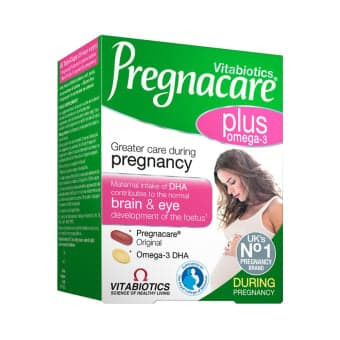 PREGNACARE PLUS, 56 tabletės + kapsulės