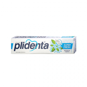 PLIDENTA Dantų pasta SUPERFRESH 75 ml, 75 ml