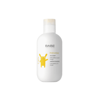 BABÉ aliejinis prausiklis sausai, atopinei kūdikių ir vaikų kūno odai PEDIATRIC, 200 ml