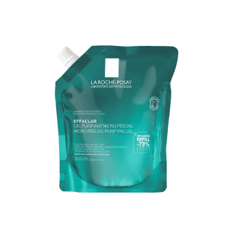 LA ROCHE-POSAY valantis veido gelis EFFACLAR MICROPEELING, papildymas, 400 ml