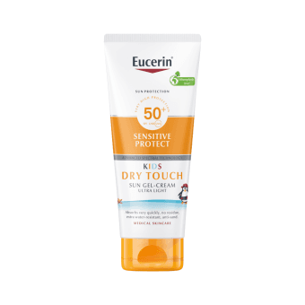 EUCERIN gelis-kremas vaikams SUN SENSITIVE PROTECT KIDS SPF 50+, nuo 3 mėn., 200 ml