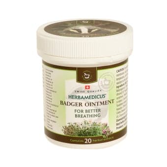 HERBAMEDICUS® kūno tepalas BADGER OINTMENT, 125 ml