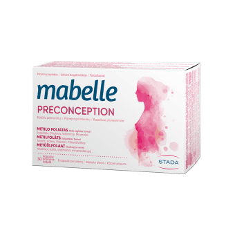 MABELLE PRECONCEPTION (planuojančioms kūdikį), 30 Kapsulės