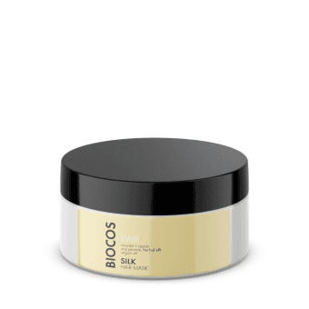 BIOCOS maitinamoji plaukų kaukė su šilku SILK, 200 ml
