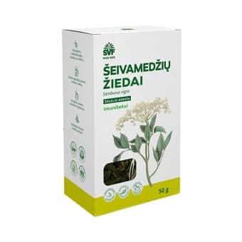 ŠVF šeivamedžių žiedai, 50 g