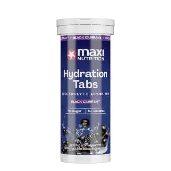 Maxi Nutrition elektrolitų tirpiosios tabletės,juodųjų serbentų skonio, 10 tirpių tablečių