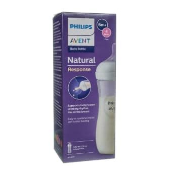 PHILIPS AVENT buteliukas NATURAL RESPONSE, 330 ml, SCY906/01, 330 ml